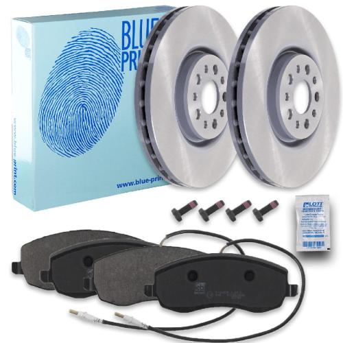 BLUE PRINT Bremsscheibe ADP154358 + Bremsbelagsatz, Scheibenbremse ADL144247 Bild BLUE PRINT Bremsscheibe ADP154358 + Bremsbelagsatz, Scheibenbremse ADL144247