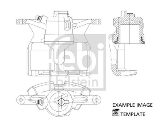 FEBI BILSTEIN Bremssattel 178049 + Bremssattel 178050 Bild FEBI BILSTEIN Bremssattel 178049 + Bremssattel 178050