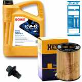 MAPCO Verschlussschraube, Ölwanne 95945 ROWE Motoröl 20058-0050-99 HENGST FILTER Ölfilter E146H D108