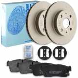 BLUE PRINT Bremsscheibe ADD64322 + Bremsbelagsatz, Scheibenbremse ADD64233