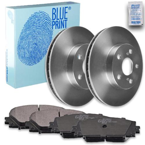 BLUE PRINT Bremsscheibe ADT343135 + Bremsbelagsatz, Scheibenbremse ADT342181 Bild BLUE PRINT Bremsscheibe ADT343135 + Bremsbelagsatz, Scheibenbremse ADT342181