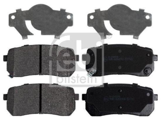 FEBI BILSTEIN Bremsbelagsatz, Scheibenbremse 177077 + Bremsscheibe 108408 + Bremsscheibe 108676 + Bremsbelagsatz, Scheibenbremse 116358 Bild FEBI BILSTEIN Bremsbelagsatz, Scheibenbremse 177077 + Bremsscheibe 108408 + Bremsscheibe 108676 + Bremsbelagsatz, Scheibenbremse 116358