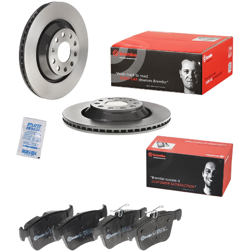 BREMBO Bremsscheibe 09.A200.11 + Bremsbelagsatz, Scheibenbremse P 85 124