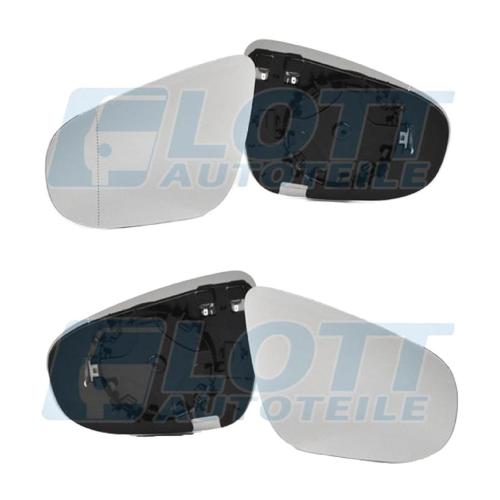 JOHNS Spiegelglas, Außenspiegel 95 43 37-81 + Spiegelglas, Außenspiegel 95 43 38-81 Bild JOHNS Spiegelglas, Außenspiegel 95 43 37-81 + Spiegelglas, Außenspiegel 95 43 38-81