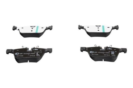 ATE Bremsscheibe 24.0120-0246.1 + Bremsbelagsatz, Scheibenbremse 13.0460-7326.2 Bild ATE Bremsscheibe 24.0120-0246.1 + Bremsbelagsatz, Scheibenbremse 13.0460-7326.2