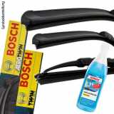 BOSCH Wischblatt 3 397 004 763 + Wischblatt 3 397 118 909 SONAX Frostschutz, Scheibenreinigungsanlage 03321000