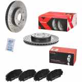 BREMBO Bremsscheibe 09.A865.1X + Bremsbelagsatz, Scheibenbremse P 83 082