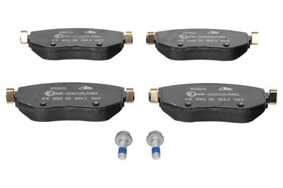 ATE Bremsbelagsatz, Scheibenbremse 13.0460-2620.2 + Bremsscheibe 24.0124-0221.1 Bild ATE Bremsbelagsatz, Scheibenbremse 13.0460-2620.2 + Bremsscheibe 24.0124-0221.1