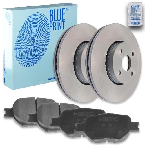 BLUE PRINT Bremsscheibe ADT343153 + Bremsbelagsatz, Scheibenbremse ADT342112 Bild BLUE PRINT Bremsscheibe ADT343153 + Bremsbelagsatz, Scheibenbremse ADT342112