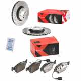 BREMBO Bremsscheibe 09.4939.1X + Bremsbelagsatz, Scheibenbremse P 23 077X