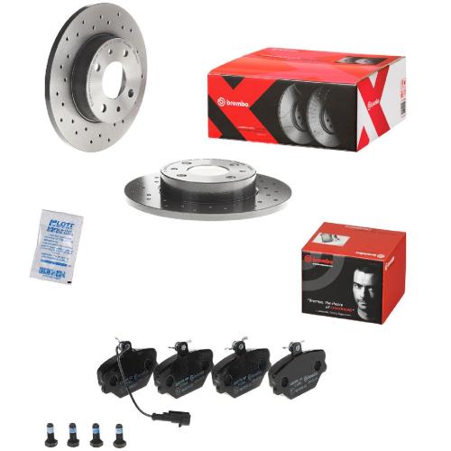 BREMBO Bremsbelagsatz, Scheibenbremse P 23 044 + Bremsscheibe 08.5085.1X Bild BREMBO Bremsbelagsatz, Scheibenbremse P 23 044 + Bremsscheibe 08.5085.1X