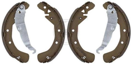 A.B.S. Bremsbackensatz 8960 + Zubehörsatz, Bremsbacken 0766Q + Radbremszylinder 42832X Bild A.B.S. Bremsbackensatz 8960 + Zubehörsatz, Bremsbacken 0766Q + Radbremszylinder 42832X