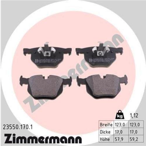 ATE Warnkontakt, Bremsbelagverschleiß 24.8190-0265.2 ZIMMERMANN Bremsbelagsatz, Scheibenbremse 23550.170.1 + Bremsscheibe 150.3430.53 Bild ATE Warnkontakt, Bremsbelagverschleiß 24.8190-0265.2 ZIMMERMANN Bremsbelagsatz, Scheibenbremse 23550.170.1 + Bremsscheibe 150.3430.53
