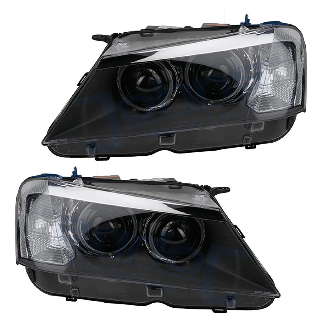 JOHNS Hauptscheinwerfer 20 72 10-2 + Hauptscheinwerfer 20 72 09-2