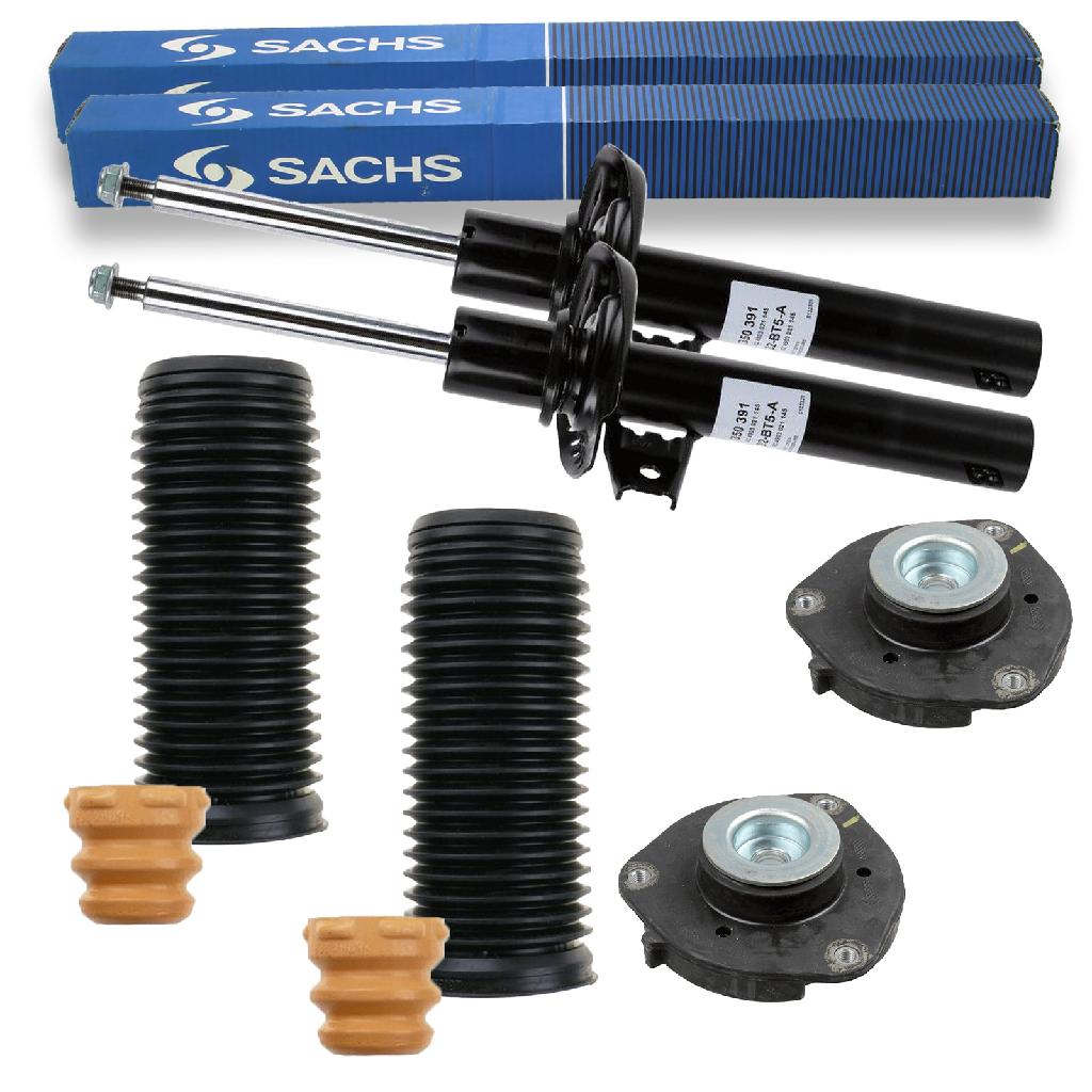 SACHS Federbeinstützlager 802 321 + Staubschutzsatz, Stoßdämpfer 900 105 + Stoßdämpfer 350 391
