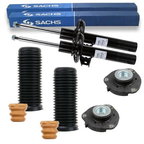 SACHS Federbeinstützlager 802 321 + Staubschutzsatz, Stoßdämpfer 900 105 + Stoßdämpfer 350 391 Bild SACHS Federbeinstützlager 802 321 + Staubschutzsatz, Stoßdämpfer 900 105 + Stoßdämpfer 350 391