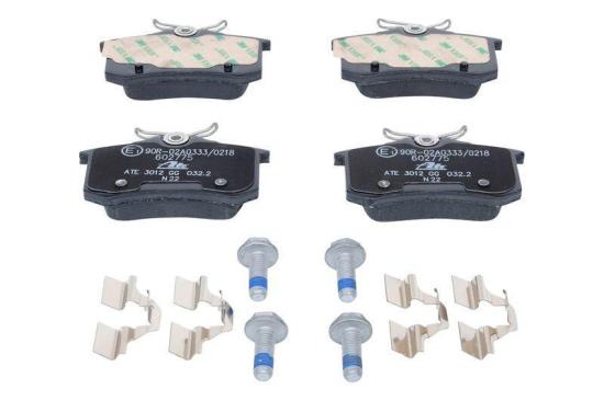 ATE Bremsscheibe 24.0109-0171.2 + Bremsbelagsatz, Scheibenbremse 13.0460-2775.2 Bild ATE Bremsscheibe 24.0109-0171.2 + Bremsbelagsatz, Scheibenbremse 13.0460-2775.2