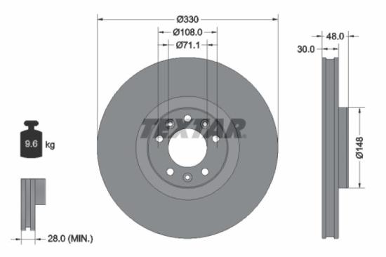 TEXTAR Bremsscheibe 92283403 + Bremsbelagsatz, Scheibenbremse 2582701 + Bremsbelagsatz, Scheibenbremse 2221801 + Bremsscheibe 92267303 Bild TEXTAR Bremsscheibe 92283403 + Bremsbelagsatz, Scheibenbremse 2582701 + Bremsbelagsatz, Scheibenbremse 2221801 + Bremsscheibe 92267303