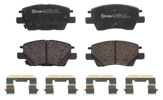 BREMBO Bremsscheibe 09.D391.11 + Bremsbelagsatz, Scheibenbremse P 10 073 Bild BREMBO Bremsscheibe 09.D391.11 + Bremsbelagsatz, Scheibenbremse P 10 073