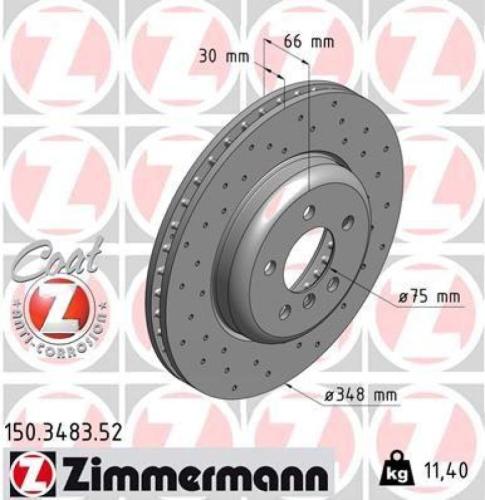 ATE Warnkontakt, Bremsbelagverschleiß 24.8190-0298.2 ZIMMERMANN Bremsbelagsatz, Scheibenbremse 25045.200.1 + Bremsscheibe 150.3483.52 Bild ATE Warnkontakt, Bremsbelagverschleiß 24.8190-0298.2 ZIMMERMANN Bremsbelagsatz, Scheibenbremse 25045.200.1 + Bremsscheibe 150.3483.52