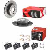 BREMBO Bremsbelagsatz, Scheibenbremse P 85 020 + Bremsscheibe 08.9502.1X