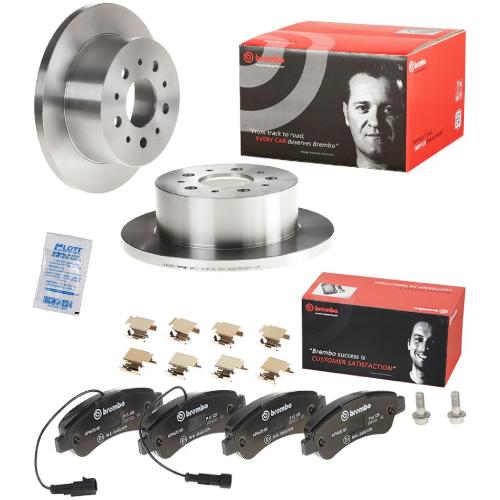 BREMBO Bremsscheibe 08.8094.30 + Bremsbelagsatz, Scheibenbremse P 61 125 Bild BREMBO Bremsscheibe 08.8094.30 + Bremsbelagsatz, Scheibenbremse P 61 125