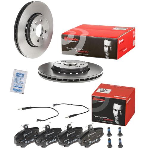 BREMBO Bremsbelagsatz, Scheibenbremse P 68 008 + Bremsscheibe 09.A727.31 Bild BREMBO Bremsbelagsatz, Scheibenbremse P 68 008 + Bremsscheibe 09.A727.31