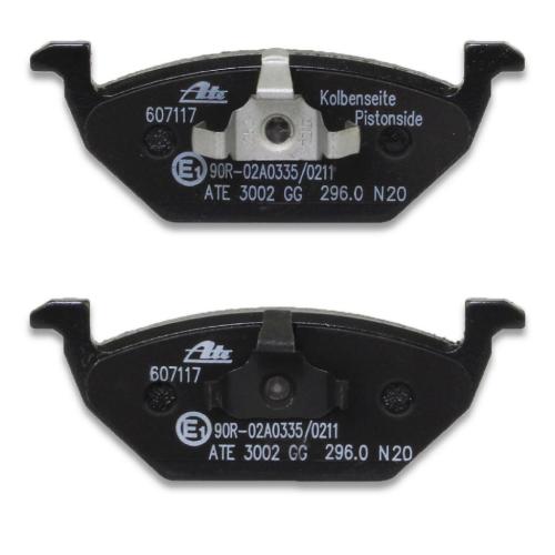 ATE Bremsbelagsatz, Scheibenbremse 13.0460-7117.2 + Bremsscheibe 24.0122-0150.1 Bild ATE Bremsbelagsatz, Scheibenbremse 13.0460-7117.2 + Bremsscheibe 24.0122-0150.1