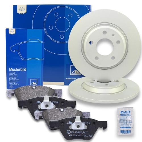ATE Bremsbelagsatz, Scheibenbremse 13.0460-3871.2 + Bremsscheibe 24.0112-0211.1 Bild ATE Bremsbelagsatz, Scheibenbremse 13.0460-3871.2 + Bremsscheibe 24.0112-0211.1