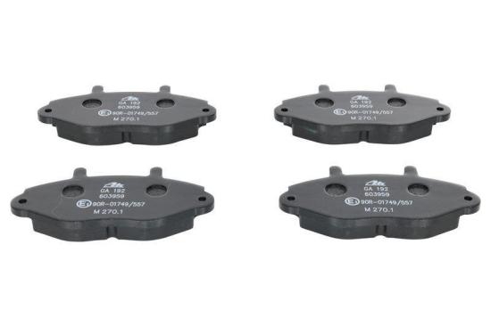 ATE Bremsscheibe 24.0124-0131.1 + Bremsbelagsatz, Scheibenbremse 13.0460-3959.2 Bild ATE Bremsscheibe 24.0124-0131.1 + Bremsbelagsatz, Scheibenbremse 13.0460-3959.2