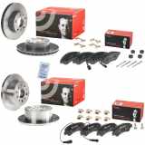 BREMBO Bremsbelagsatz, Scheibenbremse P 23 143 + Bremsscheibe 08.8094.30 + Bremsbelagsatz, Scheibenbremse P 61 125 + Bremsscheibe 09.8931.21