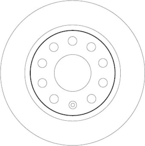 TRW Bremsbelagsatz, Scheibenbremse GDB1330 + Bremsscheibe DF6553 Bild TRW Bremsbelagsatz, Scheibenbremse GDB1330 + Bremsscheibe DF6553