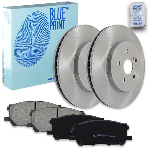 BLUE PRINT Bremsscheibe ADT343192 + Bremsbelagsatz, Scheibenbremse ADT342153 Bild BLUE PRINT Bremsscheibe ADT343192 + Bremsbelagsatz, Scheibenbremse ADT342153