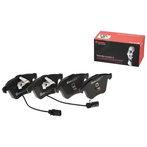 BREMBO Bremsbelagsatz, Scheibenbremse P 85 017 + Bremsscheibe 09.A598.11 + Bremsscheibe 08.9751.11 + Bremsbelagsatz, Scheibenbremse P 85 056 Bild BREMBO Bremsbelagsatz, Scheibenbremse P 85 017 + Bremsscheibe 09.A598.11 + Bremsscheibe 08.9751.11 + Bremsbelagsatz, Scheibenbremse P 85 056