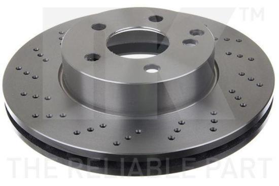 NK Bremsbelagsatz, Scheibenbremse 223366 + Warnkontakt, Bremsbelagverschleiß 280084 + Bremsscheibe 2033110 Bild NK Bremsbelagsatz, Scheibenbremse 223366 + Warnkontakt, Bremsbelagverschleiß 280084 + Bremsscheibe 2033110