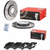 BREMBO Bremsbelagsatz, Scheibenbremse P 59 043 + Bremsscheibe 09.9165.11