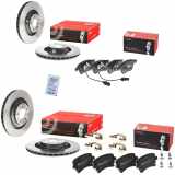 BREMBO Bremsscheibe 09.8841.31 + Bremsbelagsatz, Scheibenbremse P 85 076 + Bremsbelagsatz, Scheibenbremse P 85 084 + Bremsscheibe 09.8842.21