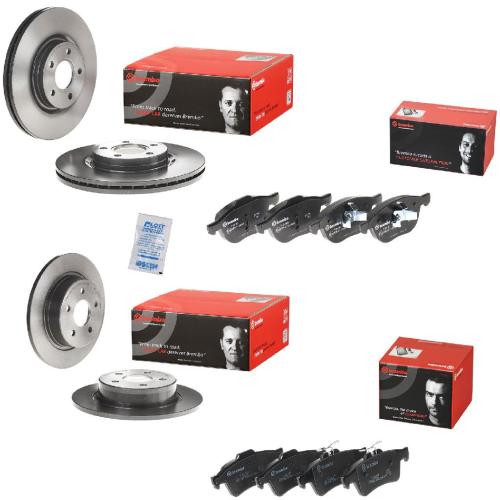 BREMBO Bremsscheibe 08.B601.11 + Bremsbelagsatz, Scheibenbremse P 24 148 + Bremsscheibe 09.9468.11 + Bremsbelagsatz, Scheibenbremse P 24 061 Bild BREMBO Bremsscheibe 08.B601.11 + Bremsbelagsatz, Scheibenbremse P 24 148 + Bremsscheibe 09.9468.11 + Bremsbelagsatz, Scheibenbremse P 24 061