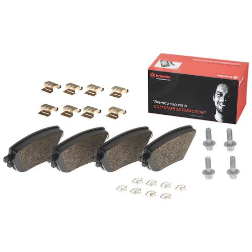 BREMBO Bremsbelagsatz, Scheibenbremse P 50 148 + Bremsscheibe 08.D760.11 Bild BREMBO Bremsbelagsatz, Scheibenbremse P 50 148 + Bremsscheibe 08.D760.11