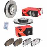 BREMBO Bremsbelagsatz, Scheibenbremse P 78 013X + Bremsscheibe 09.A870.1X
