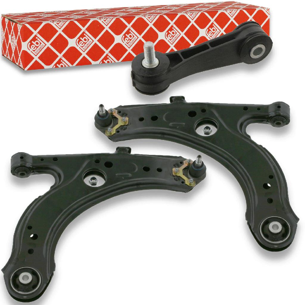 FEBI BILSTEIN Lenker, Radaufhängung 19822 + Stange/Strebe, Stabilisator 18264 + Lenker, Radaufhängung 19820