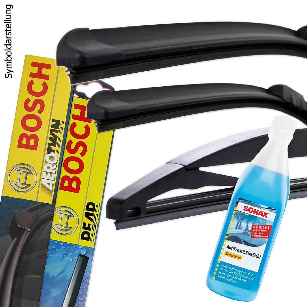 BOSCH Wischblatt 3 397 004 990 + Wischblatt 3 397 014 122 SONAX Frostschutz, Scheibenreinigungsanlage 03321000