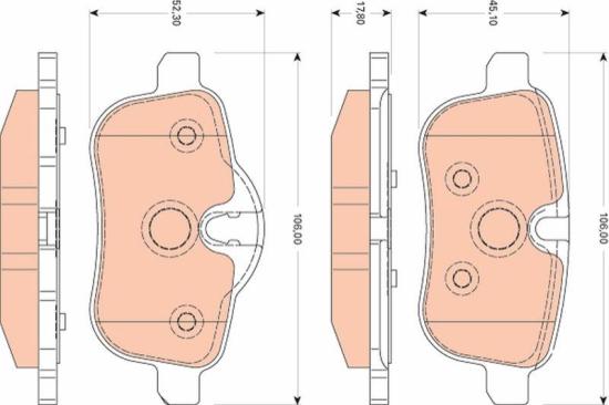 TRW Bremsscheibe DF4459 + Warnkontakt, Bremsbelagverschleiß GIC273 + Bremsbelagsatz, Scheibenbremse GDB1559 + Bremsscheibe DF6329 + Warnkontakt, Bremsbelagverschleiß GIC338 + Bremsbelagsatz, Scheibenbremse GDB1827 Bild TRW Bremsscheibe DF4459 + Warnkontakt, Bremsbelagverschleiß GIC273 + Bremsbelagsatz, Scheibenbremse GDB1559 + Bremsscheibe DF6329 + Warnkontakt, Bremsbelagverschleiß GIC338 + Bremsbelagsatz, Scheibenbremse GDB1827