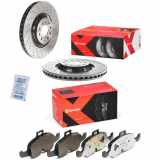 BREMBO Bremsbelagsatz, Scheibenbremse P 85 160X + Bremsscheibe 09.C306.1X