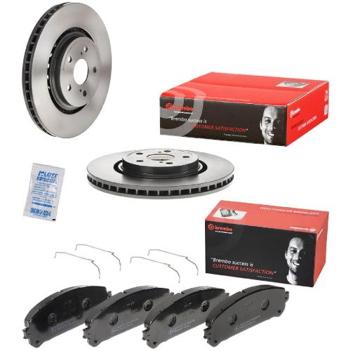 BREMBO Bremsscheibe 09.E126.11 + Bremsbelagsatz, Scheibenbremse P 83 145 Bild BREMBO Bremsscheibe 09.E126.11 + Bremsbelagsatz, Scheibenbremse P 83 145