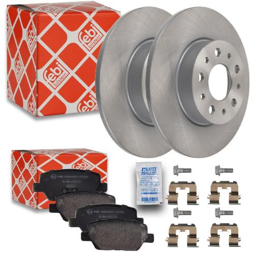 FEBI BILSTEIN Bremsscheibe 105716 + Bremsbelagsatz, Scheibenbremse 173440 Bild FEBI BILSTEIN Bremsscheibe 105716 + Bremsbelagsatz, Scheibenbremse 173440