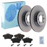 BLUE PRINT Bremsbelagsatz, Scheibenbremse ADP154207 + Bremsscheibe ADP154322