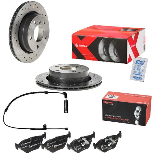 BREMBO Bremsbelagsatz, Scheibenbremse P 06 025 + Warnkontakt, Bremsbelagverschleiß A 00 221 + Bremsscheibe 09.7727.1X Bild BREMBO Bremsbelagsatz, Scheibenbremse P 06 025 + Warnkontakt, Bremsbelagverschleiß A 00 221 + Bremsscheibe 09.7727.1X