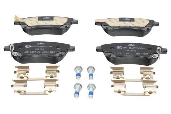 ATE Bremsbelagsatz, Scheibenbremse 13.0460-2772.2 + Bremsscheibe 24.0126-0150.1 Bild ATE Bremsbelagsatz, Scheibenbremse 13.0460-2772.2 + Bremsscheibe 24.0126-0150.1