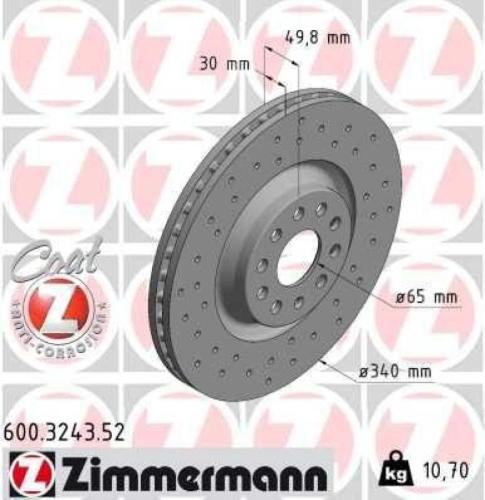 ZIMMERMANN Bremsscheibe 600.3243.52 + Bremsbelagsatz, Scheibenbremse 24738.200.2 + Bremsbelagsatz, Scheibenbremse 25009.165.1 + Bremsscheibe 100.3309.52 Bild ZIMMERMANN Bremsscheibe 600.3243.52 + Bremsbelagsatz, Scheibenbremse 24738.200.2 + Bremsbelagsatz, Scheibenbremse 25009.165.1 + Bremsscheibe 100.3309.52